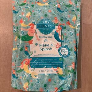 New scentsy make a splash bath soak